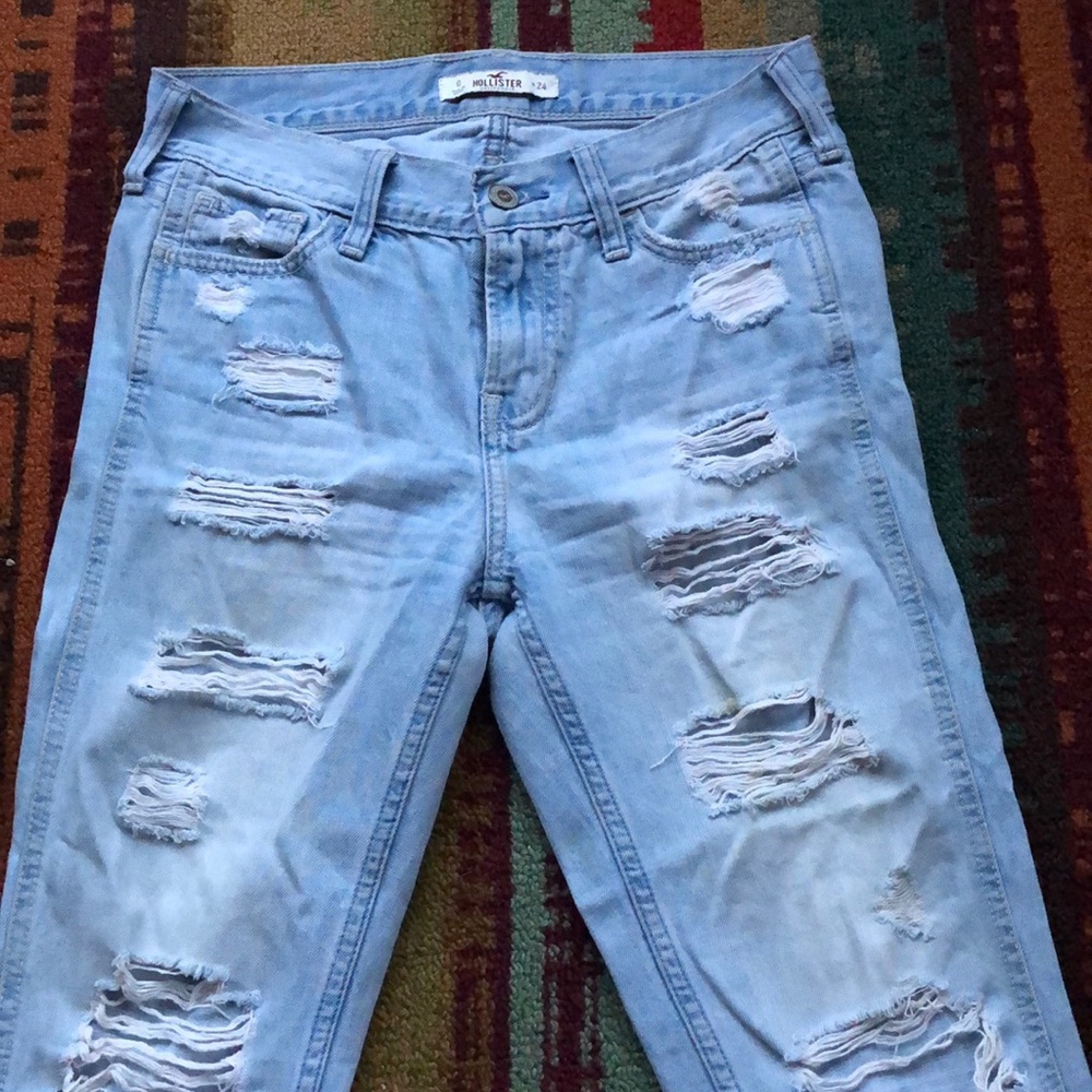 Hollister boyfriend jeans